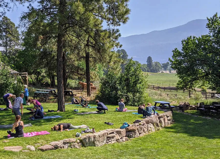 Yoga at James Ranch